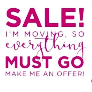 MOVING SALE BUNDLE & MAKE OFFERS :)